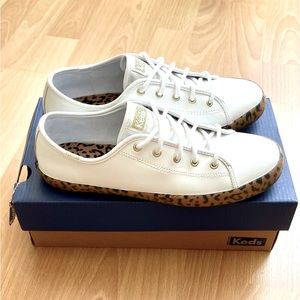 Keds Leopard White Sneakers